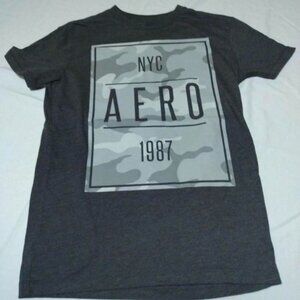 Men's Size XS Aero Grey camo tee